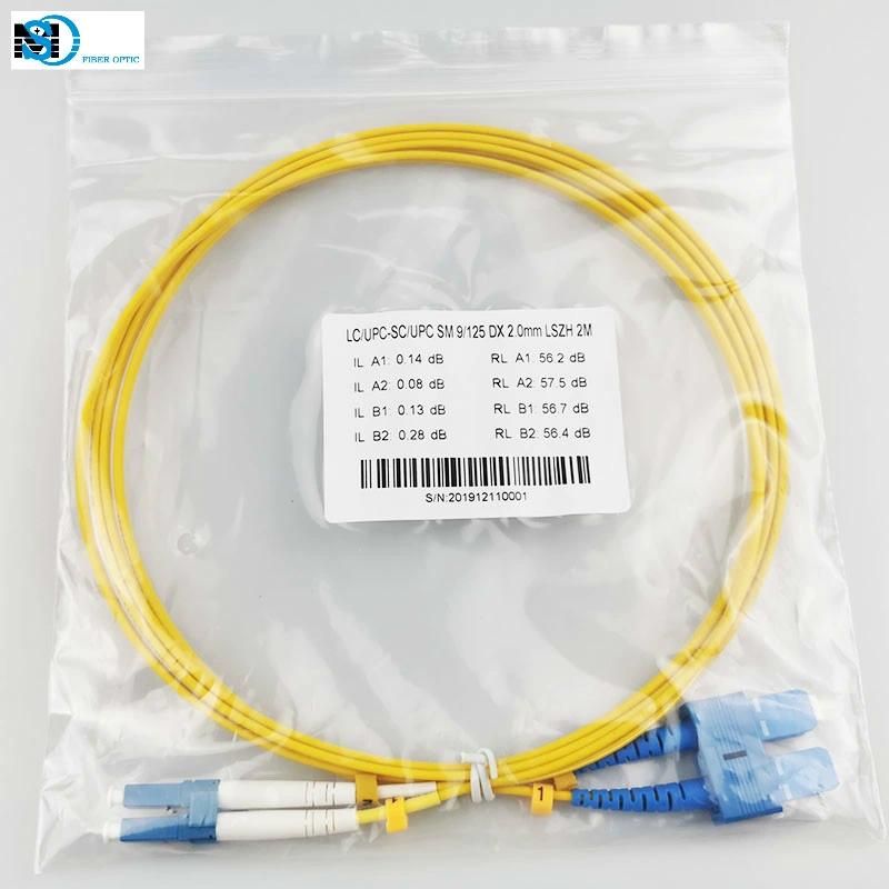 LC Upc-Sc Upc Network Fiber Optical Patch Cord