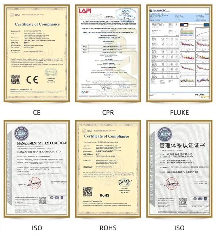 Outdoor 1f 2f 4 Core Aerial FTTH Drop Cable