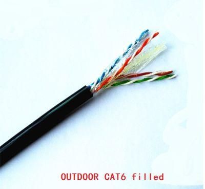 CAT6 LAN Cable UTP CAT6&CAT6 CPR&Cmr 23AWG Network Cable