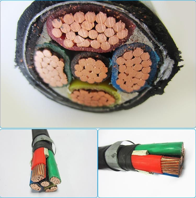 600/1000V Steel Wire Armoured 4c 240sqmm Al PVC Power Cable