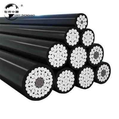 PVC/XLPE Insulated Aluminum Conductor 0.6/1kv Aerial Bundle Cable Overhead ABC Cable