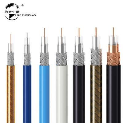 Rg59+2c Power Coaxial Cable Wholesale Communication Cable Rg59 Video Power Cable Coaxial Cable
