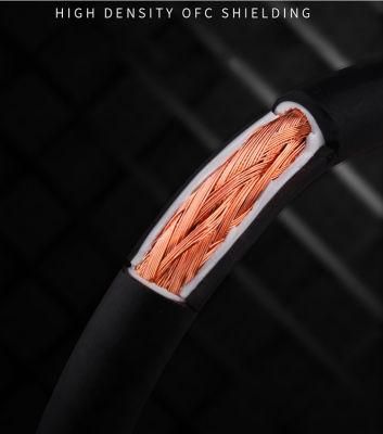 HiFi Audio Cable for Solar Electrical Equipment with Black PV Wire