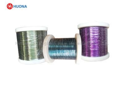 40AWG Colorful T Type Thermocouple Enamelled Wire