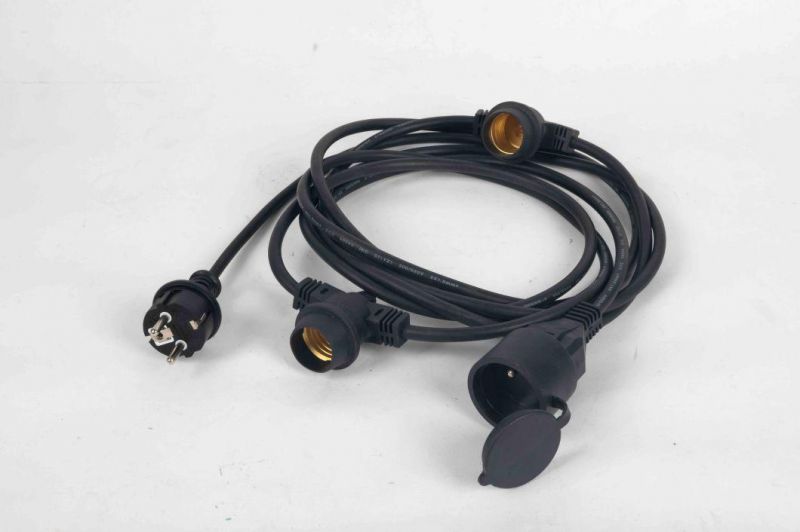 String Light E27 E14 Waterproof Garden Light Cable