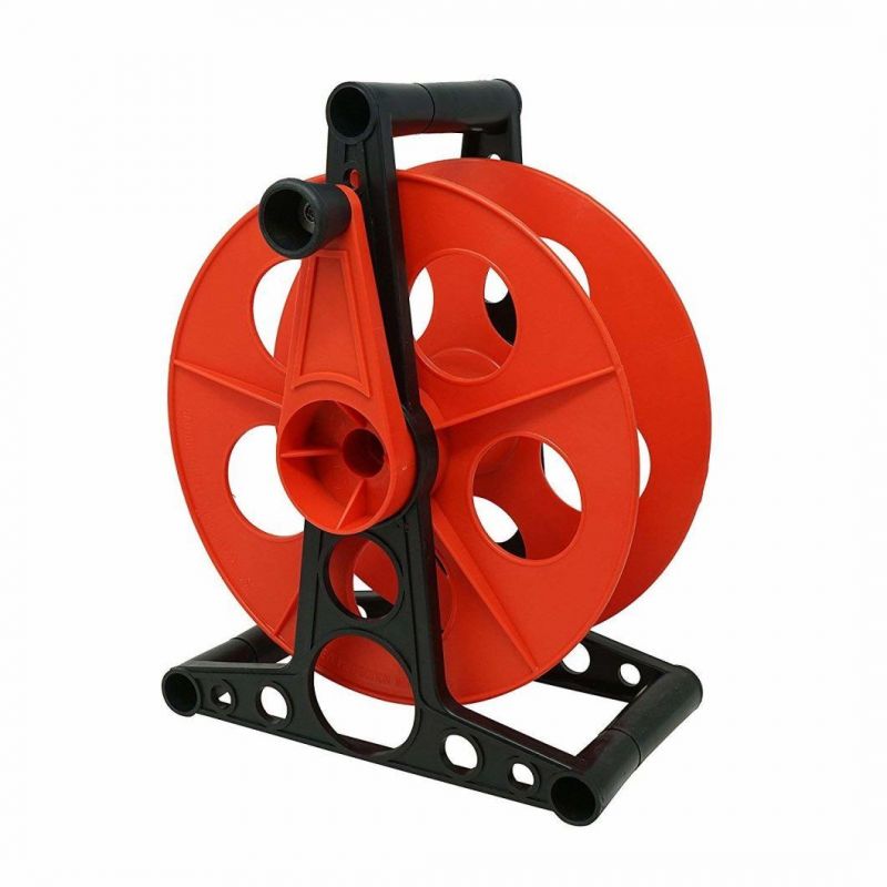 Plastic Portable Optical Fiber Cable Reels Heavy Duty