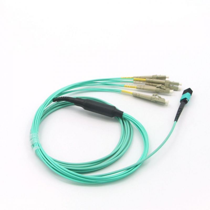 MPO (F) -LC Om3-150 12core Fibre Optics Jumpers