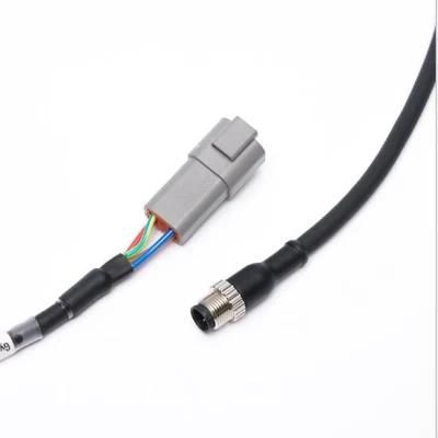 OEM Terminal UV Resistance Electrical Power Waterproof Connector LCD TV Lvds Signal Cable Assembly