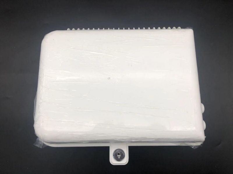FTTH Fiber Optic Access Moulded IP65 1/4/8/16/24/48/96 Core Plastic Waterproof Terminal Distribution Wall Outlet Optical Termination Switch Junction Box