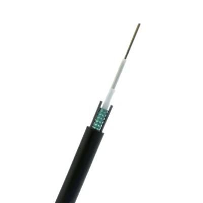 Fuchunjiang Fiber Optic Cable Gyxtzw with The Parallel Wire and Steel-PE Outer Jacket and Flame-Retardant