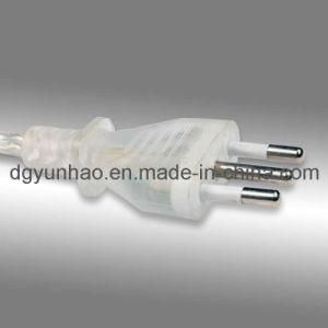 Italy Power Cord, 3-Pin N/R Plug