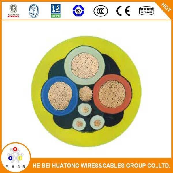 Type 41 640/1100 V 35X3+6X2+16X1 Ecc Yellow Mining Cable