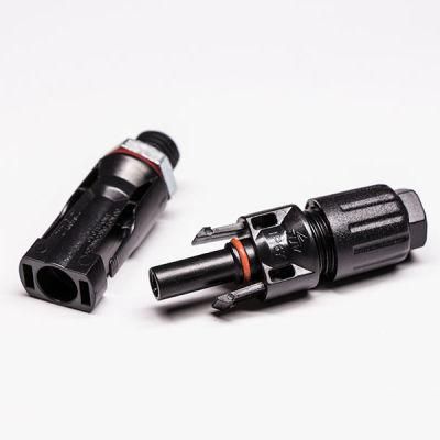 Mc4 Male Female PV Cable Solar Panel Connectors