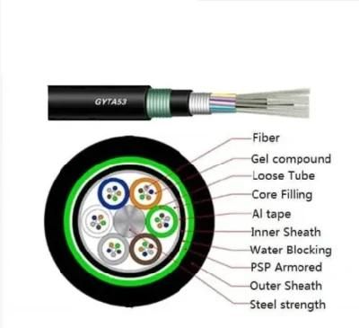 Outdoor Non-Metallic Strength Member Fiber Optical Cable (GYFTY53)