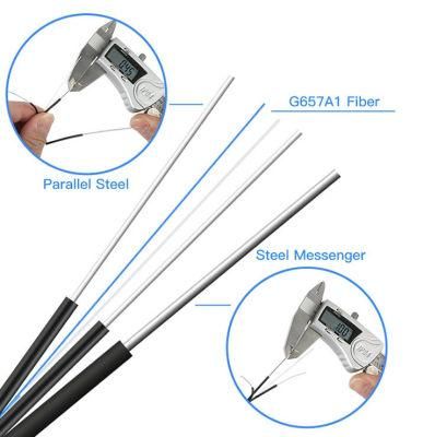 Optical Fiber Cable (GJYXCH, GJYXFCH) Self-Supporting Messengered FTTH Optical Fiber Cable
