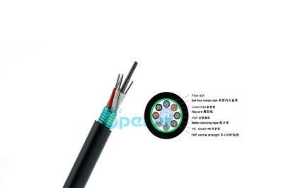 High Quality Outdoor Gyfts Gel Free Optical Fiber Cable