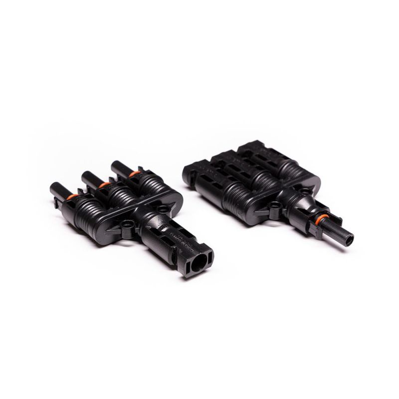 Solar Panel Mc4 Parallel PV Connection 3 to 1 Mc4 Connector