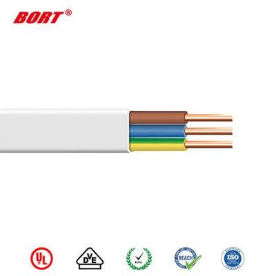 VDE PVC 3G Cable 1.5mm2 H05VV-F Copper Wire Electrical Cable 3*0.75 Sq mm Power Cable Wire