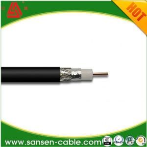 RG6 Coaxial Cable Bc Conductor PVC Jacket with Jelly (Flooding Compound)