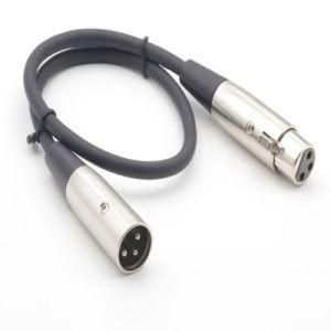 Zinc Alloy 3pin XLR Cable Male to Female for Microphone