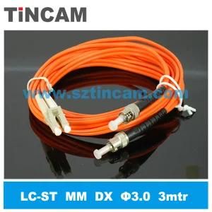 Mm LC-St Fiber Optic Patch Cord