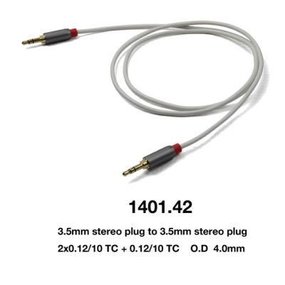Aux Cable Mini 3.5mm Stereo to Mini 3.5mm Plug (1401-42)