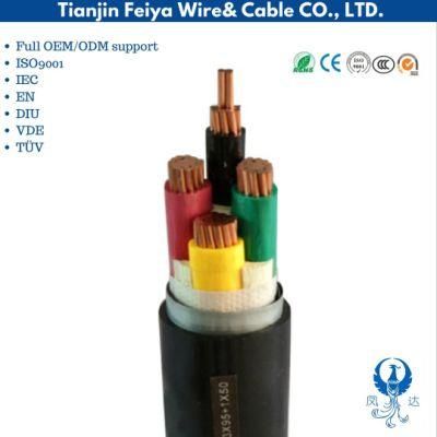 Nyy Multi Core Copper Conductor PVC Insulation N2xy Yky Nycy Nyy Aluminium Control Electric Coaxial Waterproof Rubber Cable