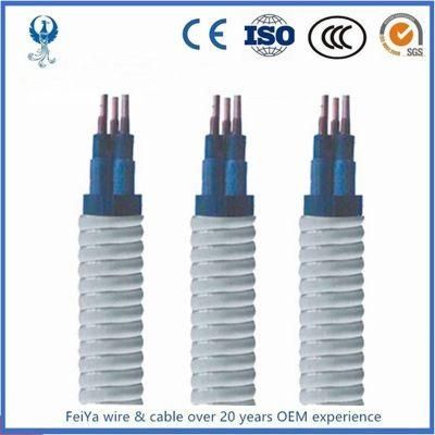 3kv/5kv Rubber Insulated and Sheathed Galvanized Steel Tape Armoured Round Type Esp/Submersible Oil Pump Cable