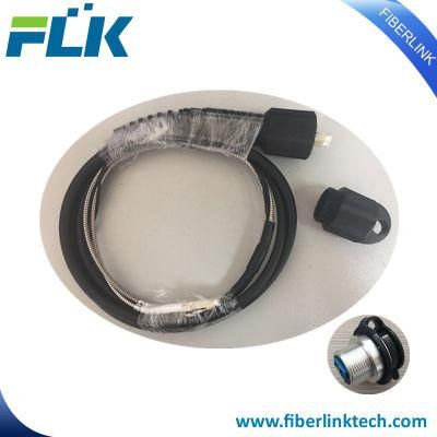 Fiber Optical Waterproof IP67 Outdoor Pdlc Armoured Cable Assembly Ftta Patch Cord Pdlc