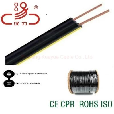 Telephone Cable / Data Cable/ Communication Cable 18 AWG Cable 2c Drop Wire