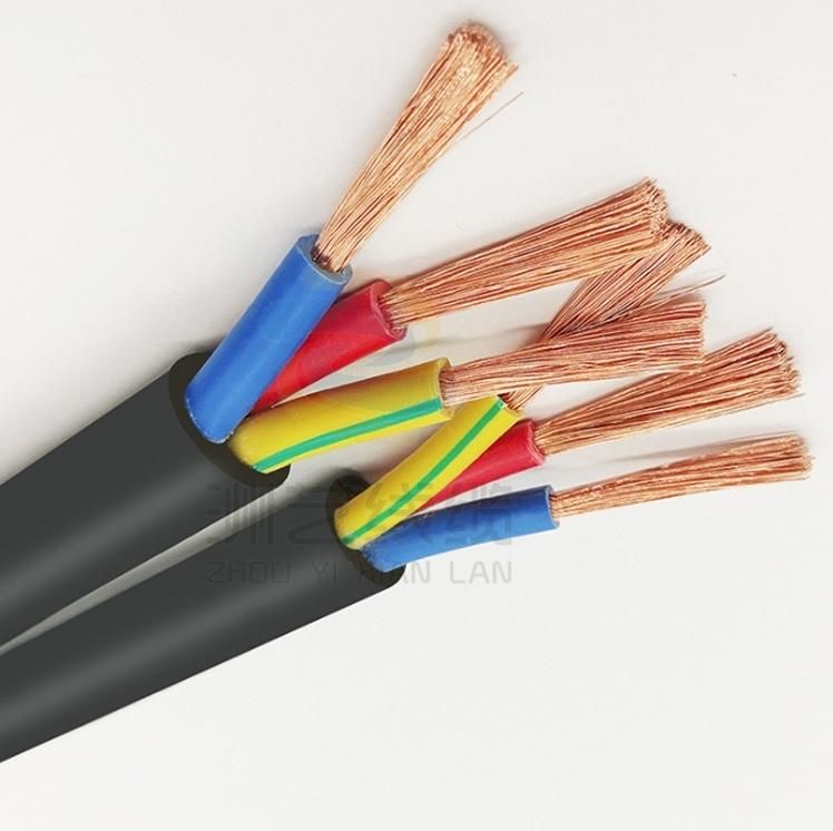 Electrical Cable Wire 3 Cores 2.5 mm 1.5mm Flexible Copper Cable Rvv H05VV-F 3 Cores Cable