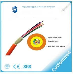 Hot! Indoor Fiber Optic Cable with High Strength Kevlar Yarn