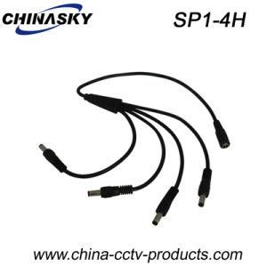 4way CCTV Power DC Cord Splitter with 20AWG (SP1-4H)