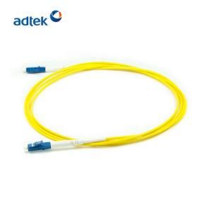 Excellent Quality LC-LC Simplex 2.0mm 9/125 Singlemode Yellow Patch Cord