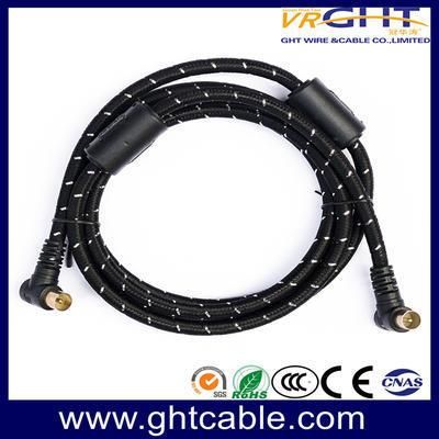 T Head Satellite Cable with Braiding Jacket