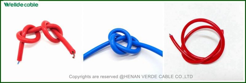 2.0mm 2.5mm 14AWG 500V 50kvdc 70kv Tinned Copper Shielded Silicone Rubber Wire