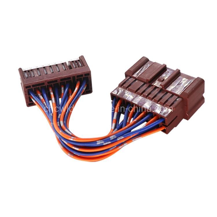 Manufacturer Automotive Engine 16p Wire Harness Cable Plug Wiring Harness