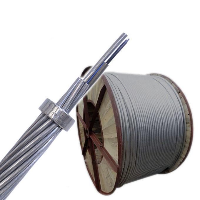 Double Layer Stranded Optic Fibra Opgw Cable