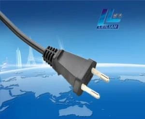 European Type Electrical Cord Plug 2.5A 250V VDE/Kema-Keur/Ove/Cebec etc