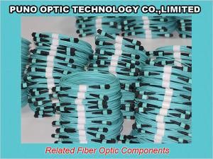 40G 12 fibers Optical OM3 Multimode Trunk Cable