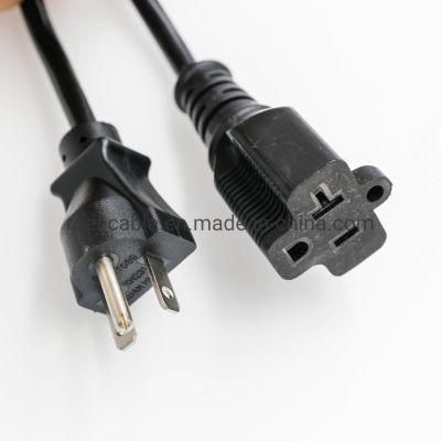 NEMA 5-20p Plug to 5-20r Connector Power Cables 15A 20A Sjt 14/3