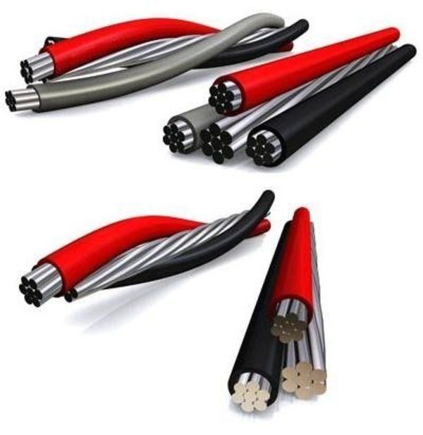 10mm 16mm Cabo Aluminio Duplex Triplex Quadriplex Multiplex Power Cable