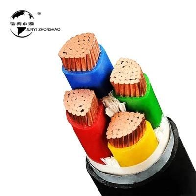 4-185mm 1-6kv Copper Wire Conductor 4 Cores PVC Insulated Steel-Tape/Steel-Wire Armoured Power Cable