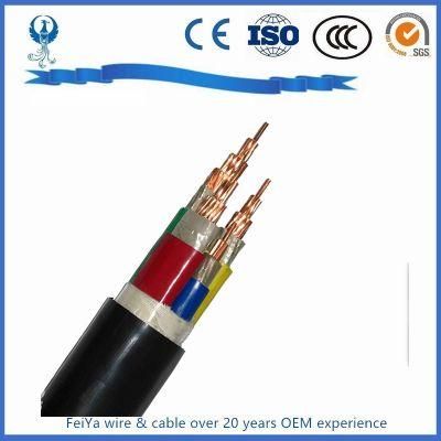 0, 6/1kv Copper Conductor PVC Insulated/Sheathed Power Cable with Rvv VV VV22 Nyy Nym
