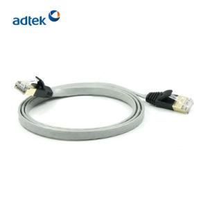 CAT6 White Color 24AWG UTP 1FT Bare Copper PVC / LSZH Patch Cord
