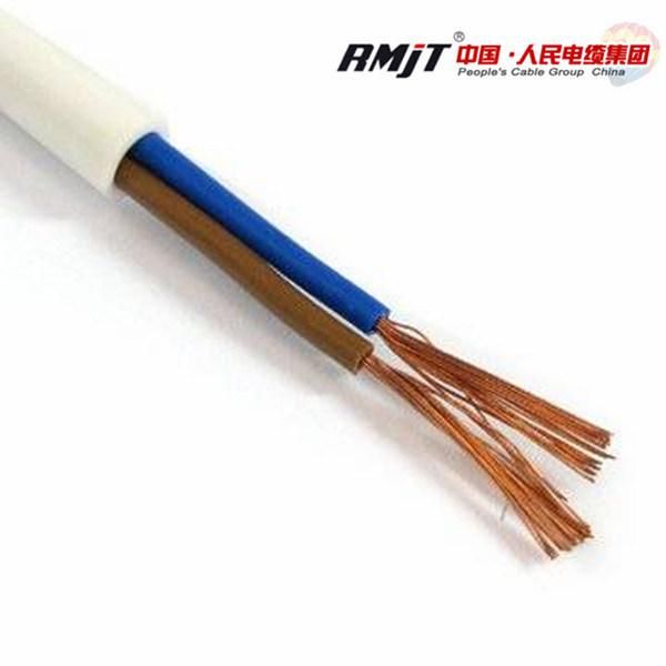 PVC Flexible Insulation 2 Cores BVVB Flat Electrical Copper Wires
