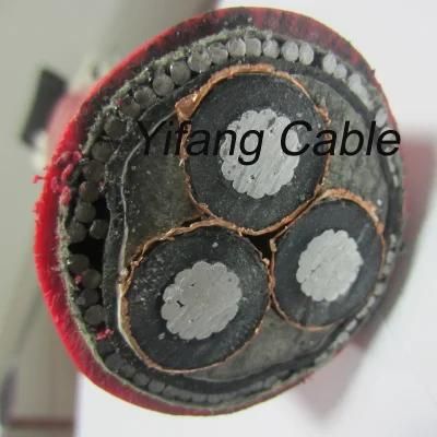 12/20kv (24KV) 3X240mm2 Aluminum Underground Cable Steel Wire Armored Congo