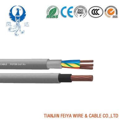Fire Retardant Fg7r/Fg7or 0.6/1 Kv Rubber Insulated PVC Sheathed Cable Flexible Cu/Hepr/PVC Energy Signalling Control Cable