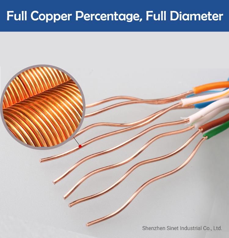 Waterproof Double Jacket Cat5e CAT6 UTP Cable 305m 1000FT
