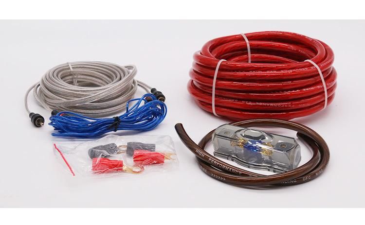 Factory Wholesale 2ga Copper-Clad Aluminum Material Power Amplifier Cable High-Power Car Audio Copper-Clad Aluminum Wire